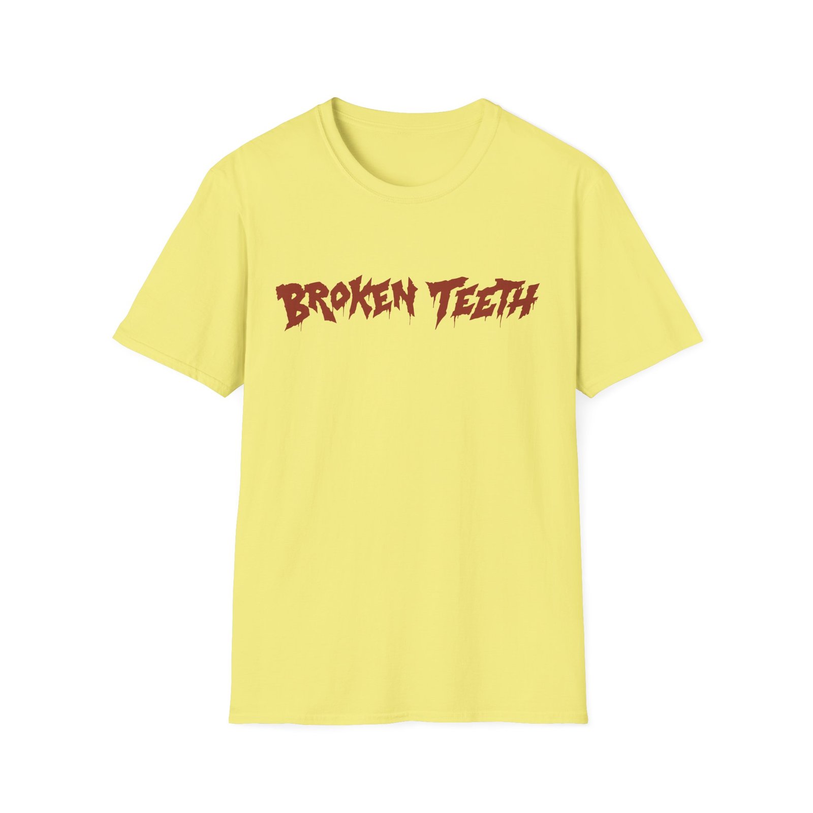 Broken Teeth Logo Unisex Softstyle T-Shirt