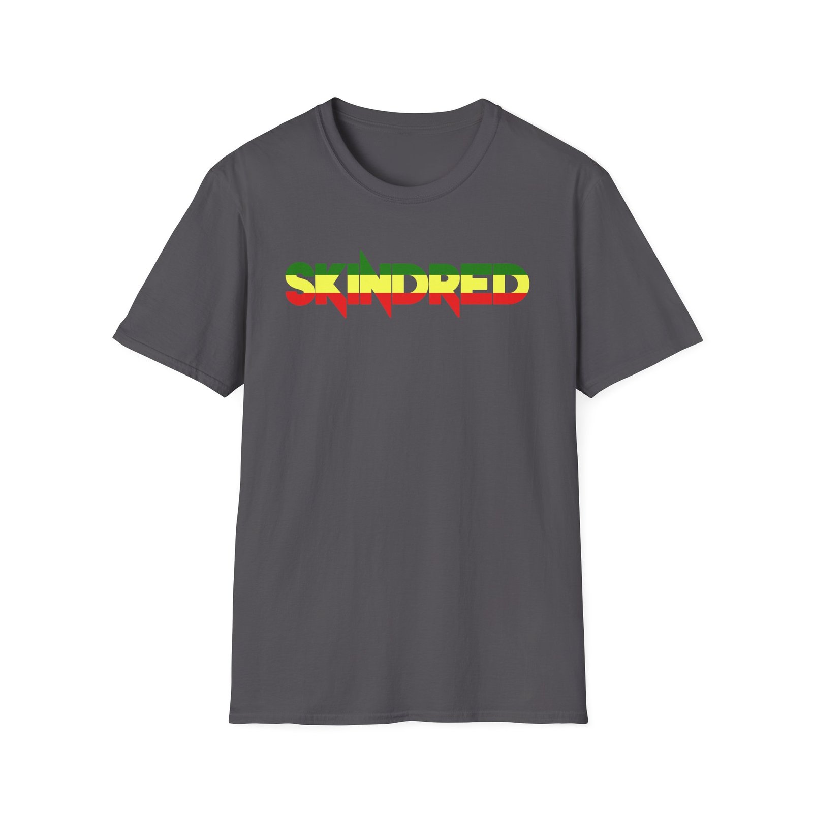 Skindred Rasta Logo Unisex Softstyle T-Shirt