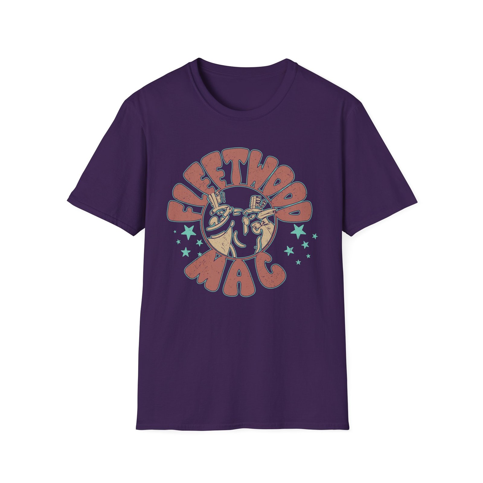 Fleetwood Mac Stars & Penguins unisex softstyle t-shirt