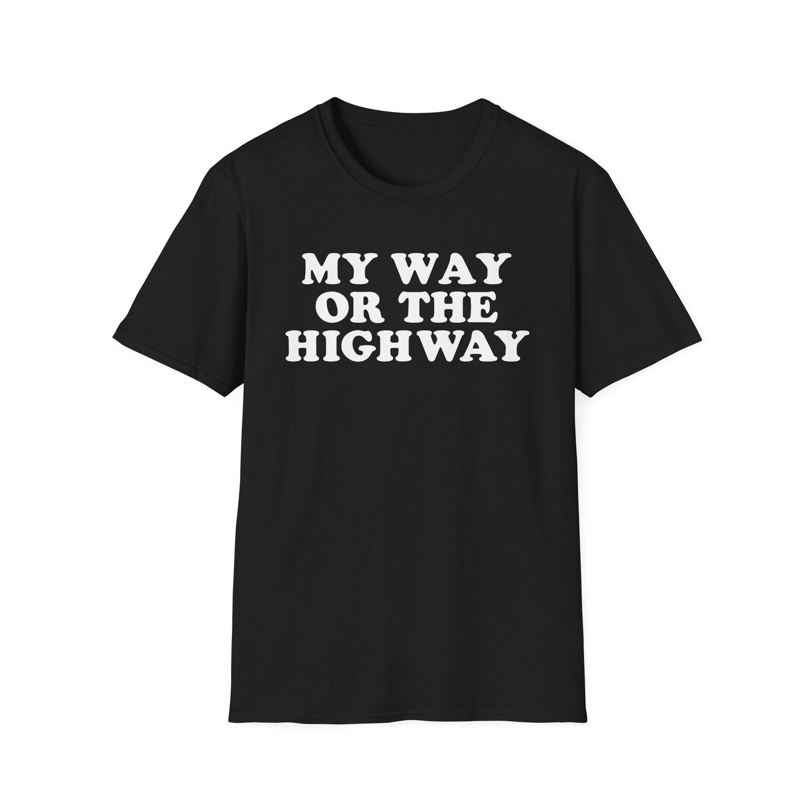 Pretenders My Way or the Highway Unisex Softstyle T-Shirt