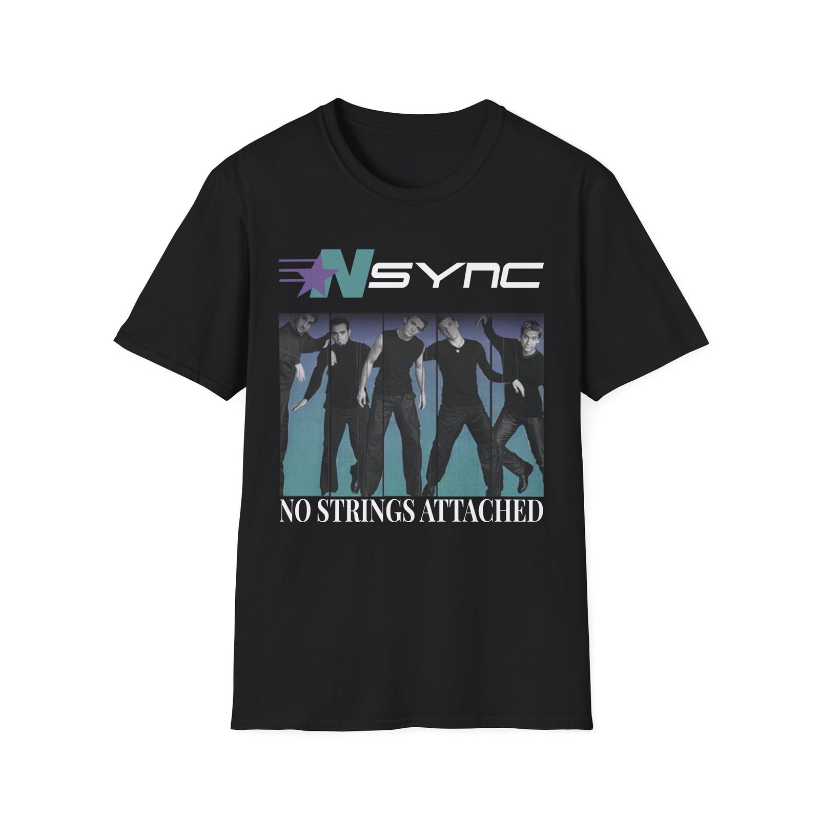 Nsync Bringin' Da Noise Unisex Softstyle T-Shirt