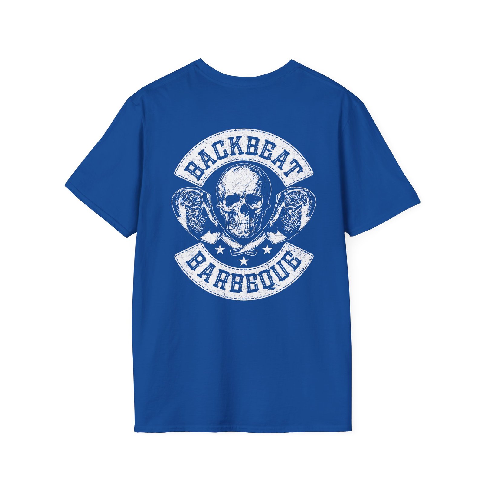 Foo Fighters Backbeat Bbq Logo Unisex Softstyle T-Shirt