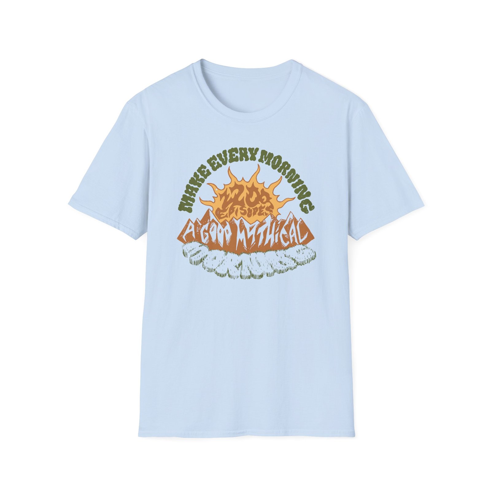 Make Every Morning a Good Mythical Morning unisex softstyle t-shirt