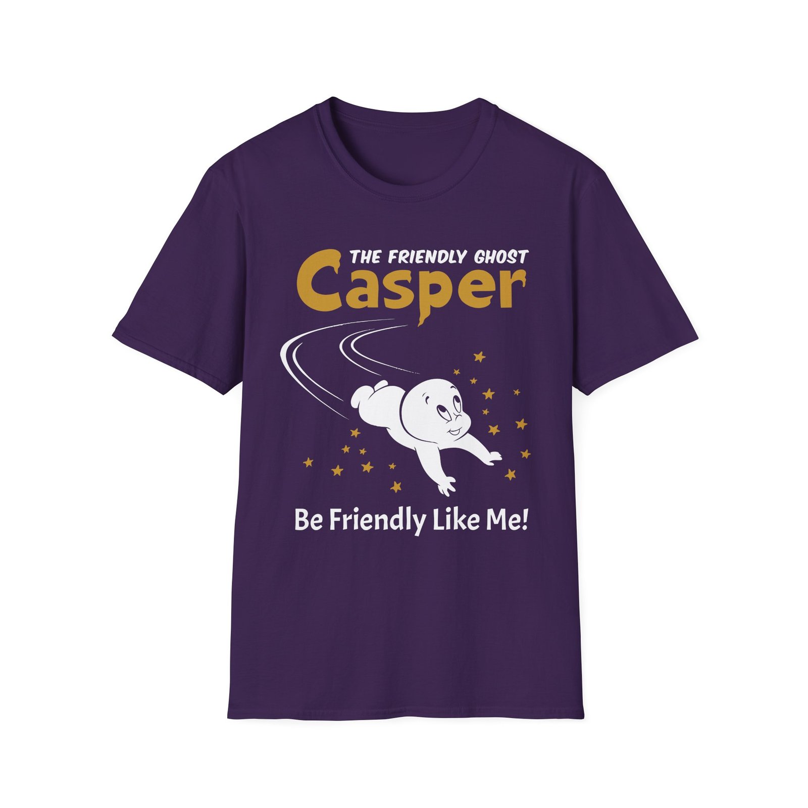 Casper Be Friendly Like Me Unisex Softstyle T-Shirt