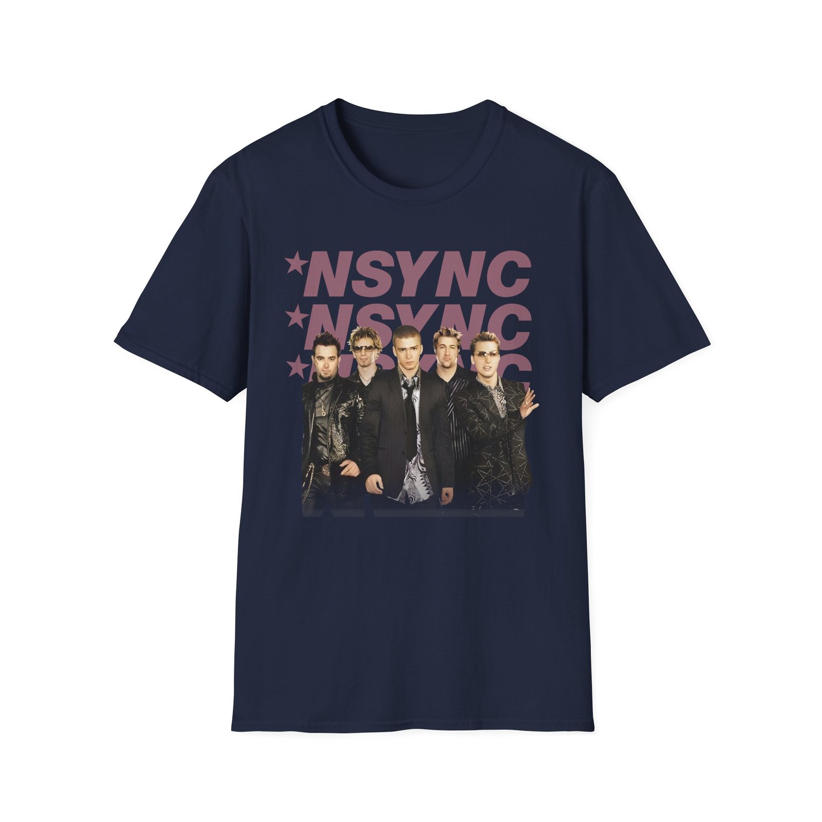 Nsync Triple Unisex Softstyle T-Shirt