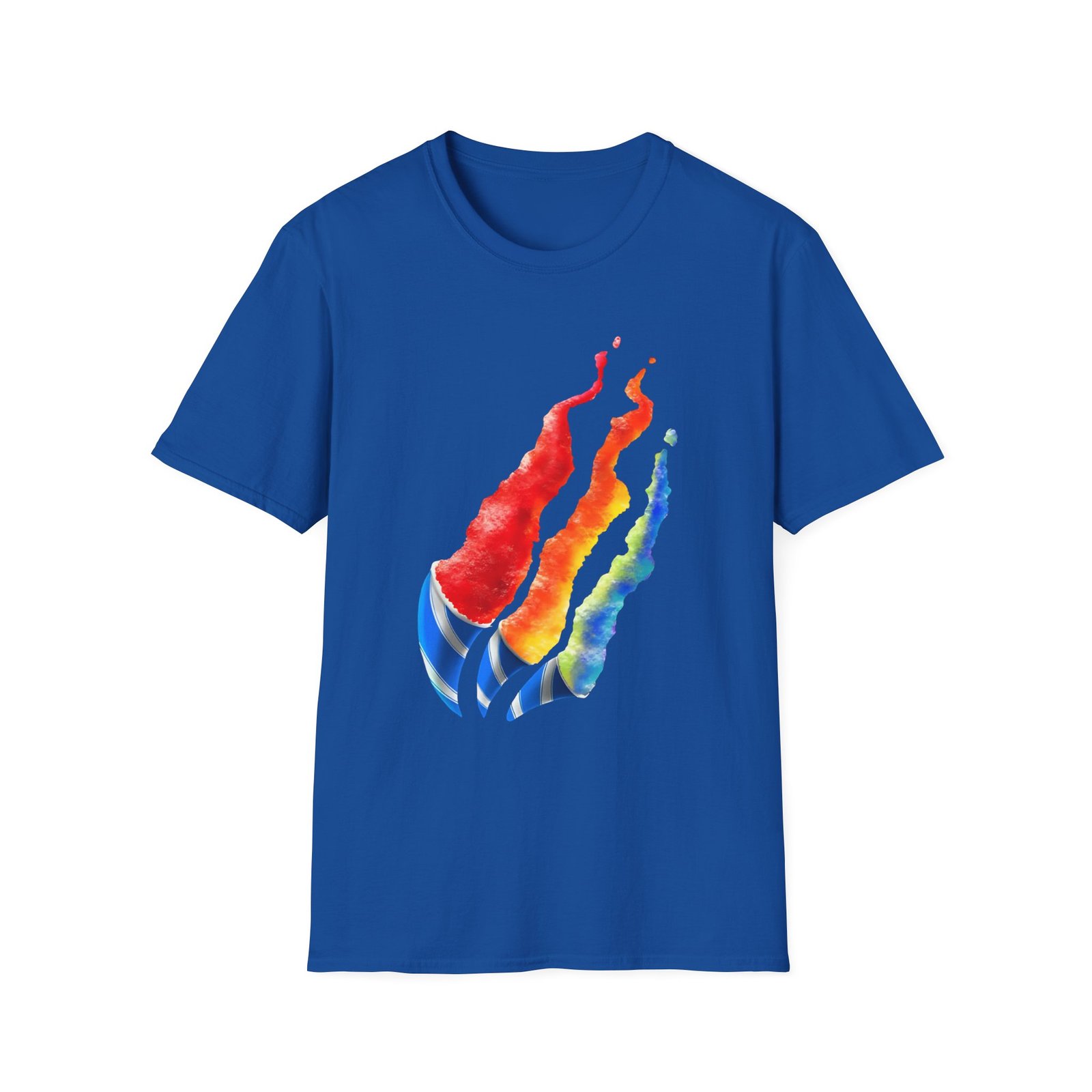 Preston Snowcone Flame Unisex Softstyle T-Shirt
