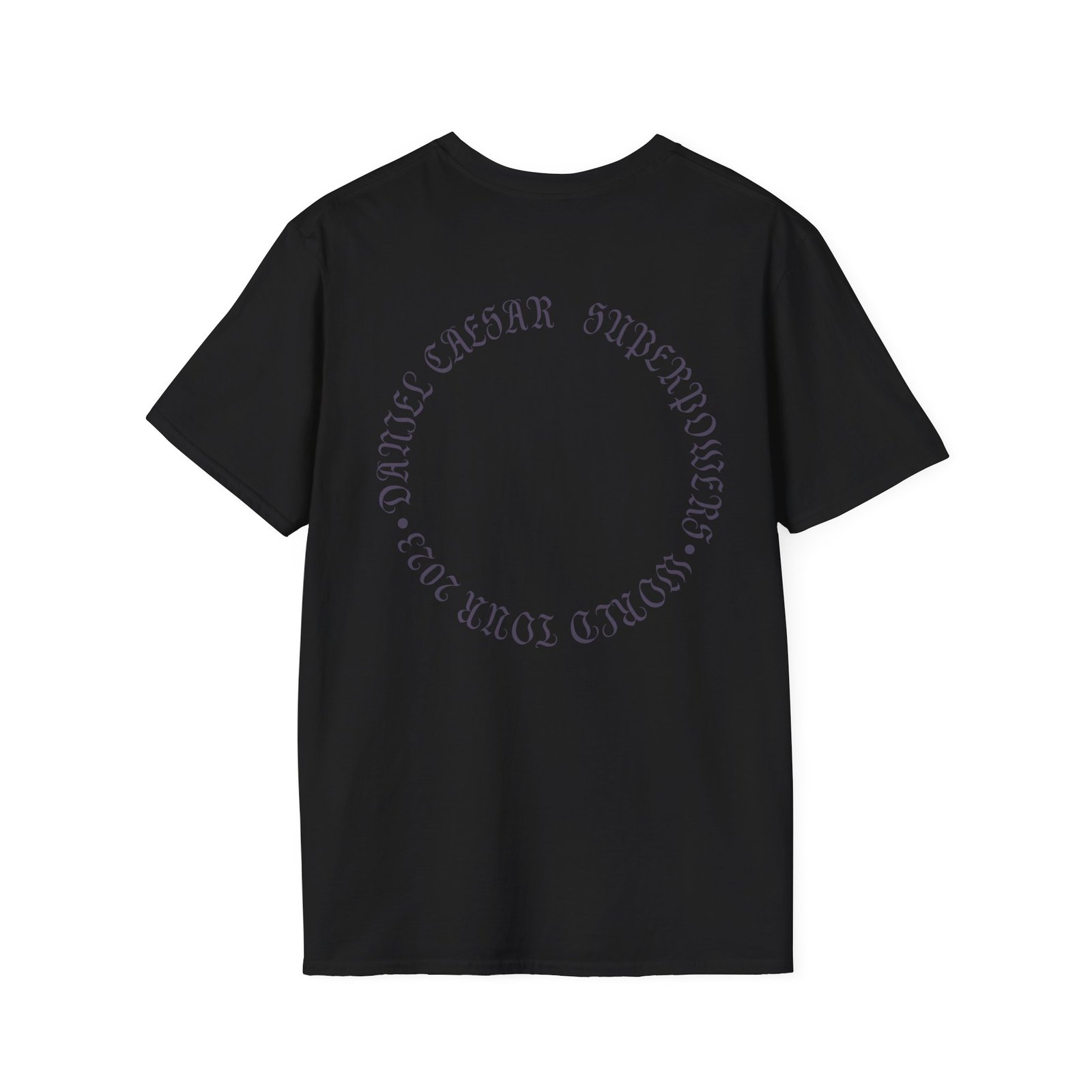 Daniel Caesar Superpowers World Tour Unisex Softstyle T-Shirt