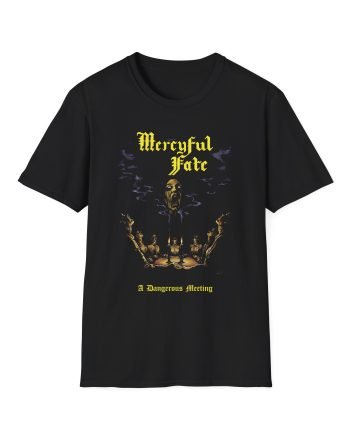 Mercyful Fate A Dangerous Meeting Unisex Softstyle T-Shirt
