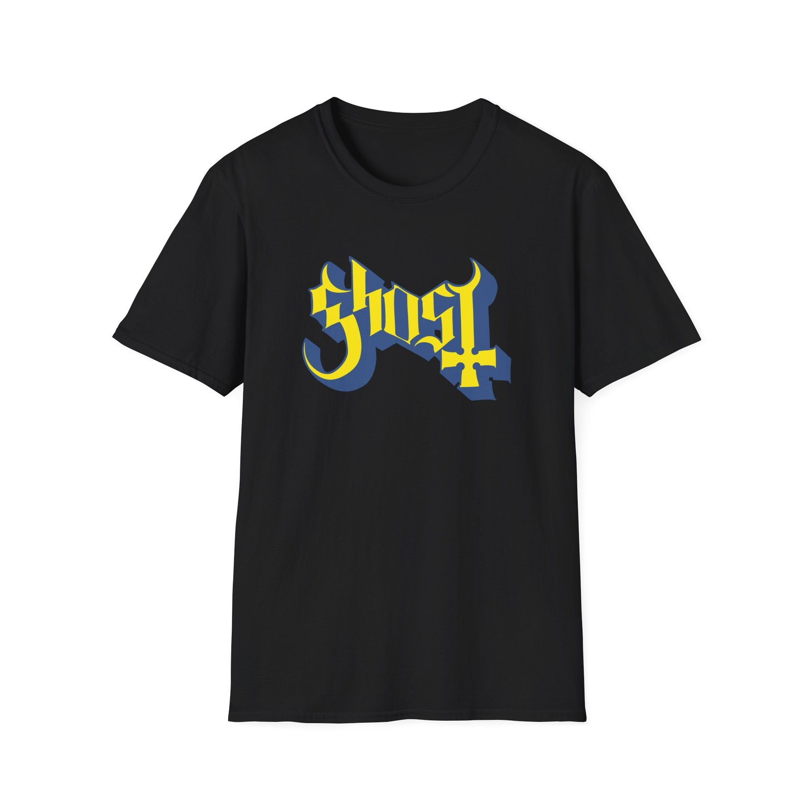 Ghost Band Logo Unisex Softstyle T-Shirt