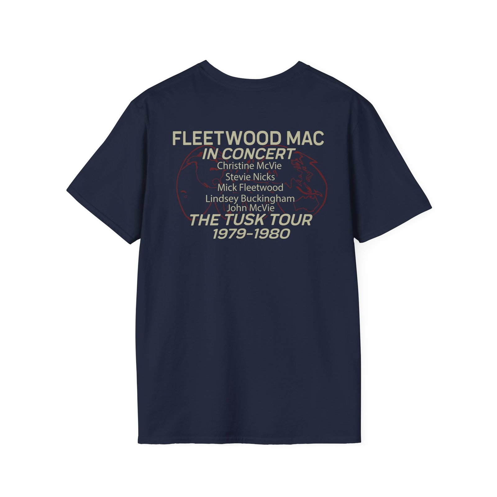 Fleetwood Mac Tusk Tour Unisex Softstyle T-Shirt