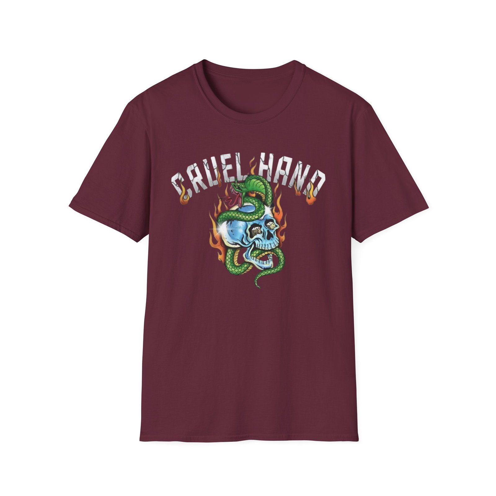 Cruel Hand Cobra Color unisex softstyle t-shirt