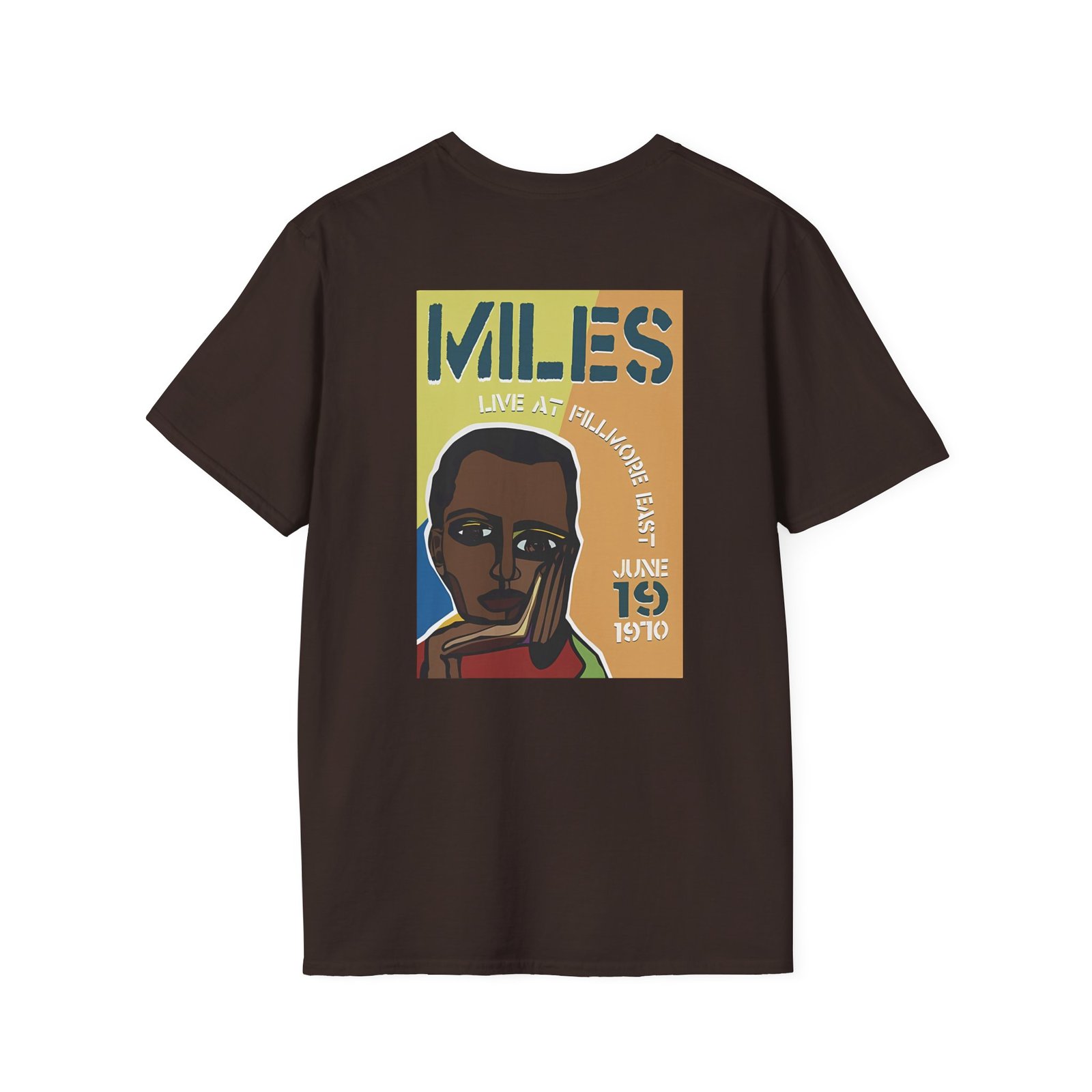 Miles Davis Live at the Fillmore East 50th Anniversary Unisex Softstyle T-Shirt