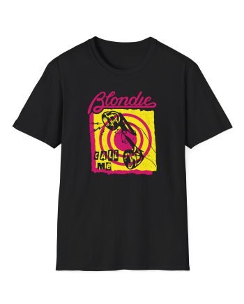 Blondie Call Me Unisex Softstyle T-Shirt