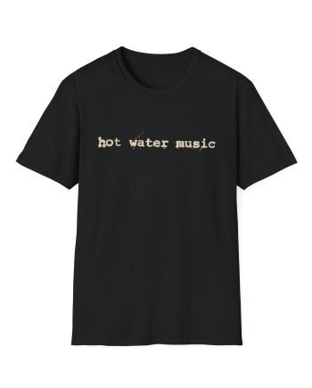 Hot Water Music Logo Unisex Softstyle T-Shirt