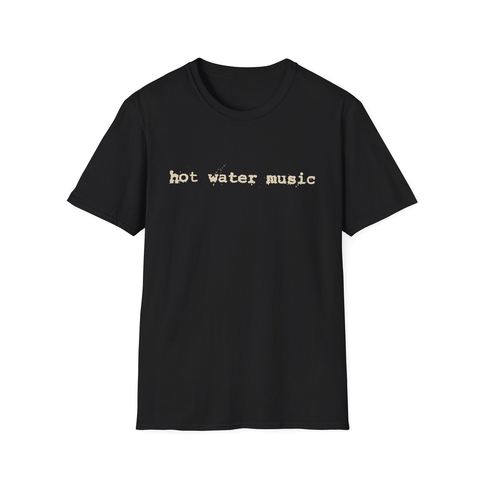 Hot Water Music Logo Unisex Softstyle T-Shirt