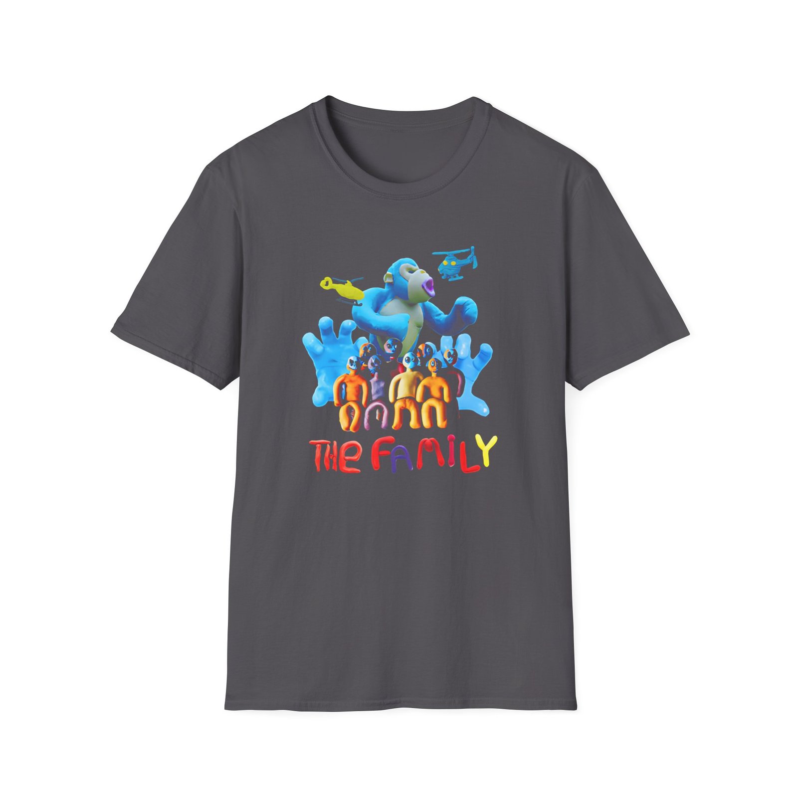 B Clay Figures Unisex Softstyle T-Shirt