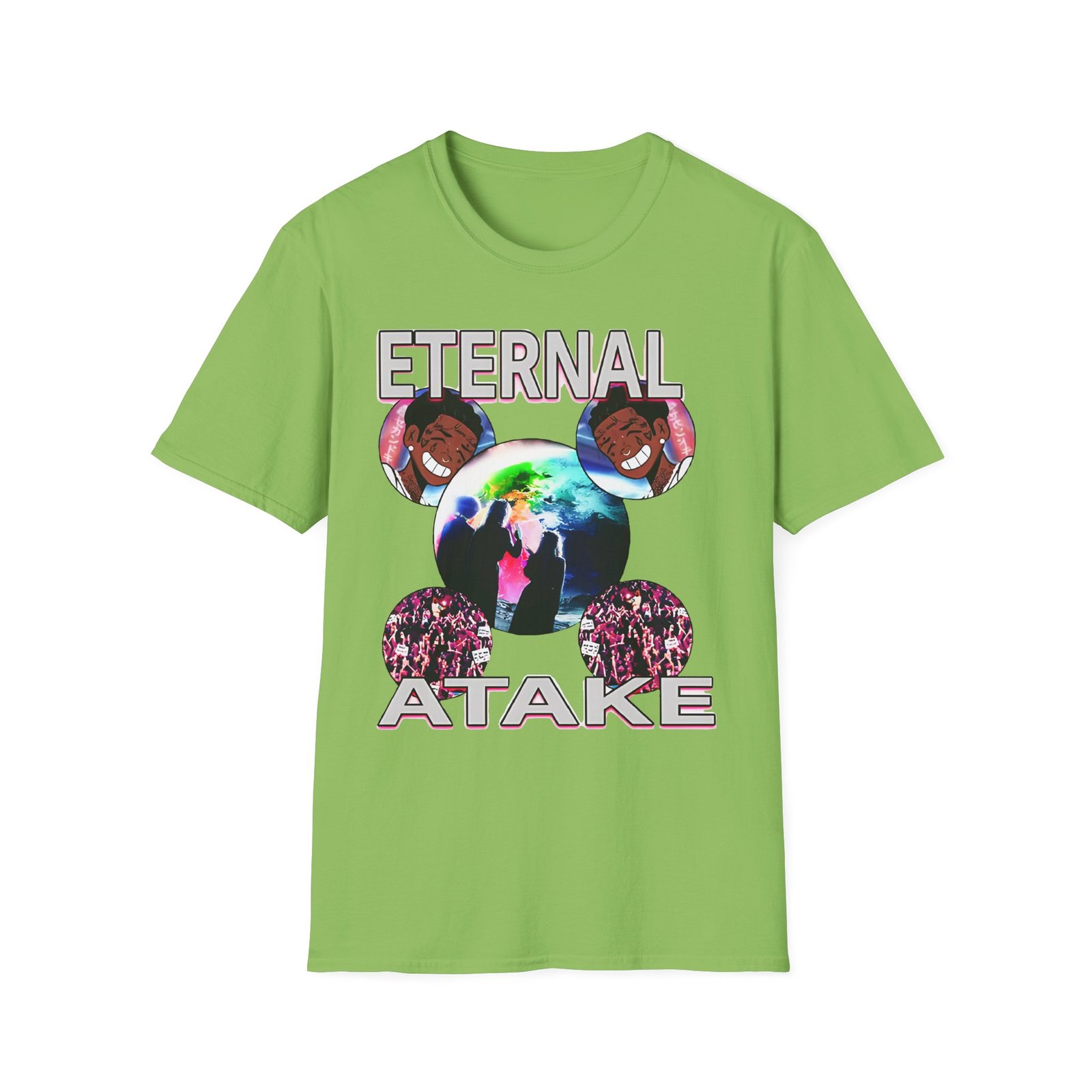 Lil Uzi Vert Eternal Atake Globes Unisex Softstyle T-Shirt