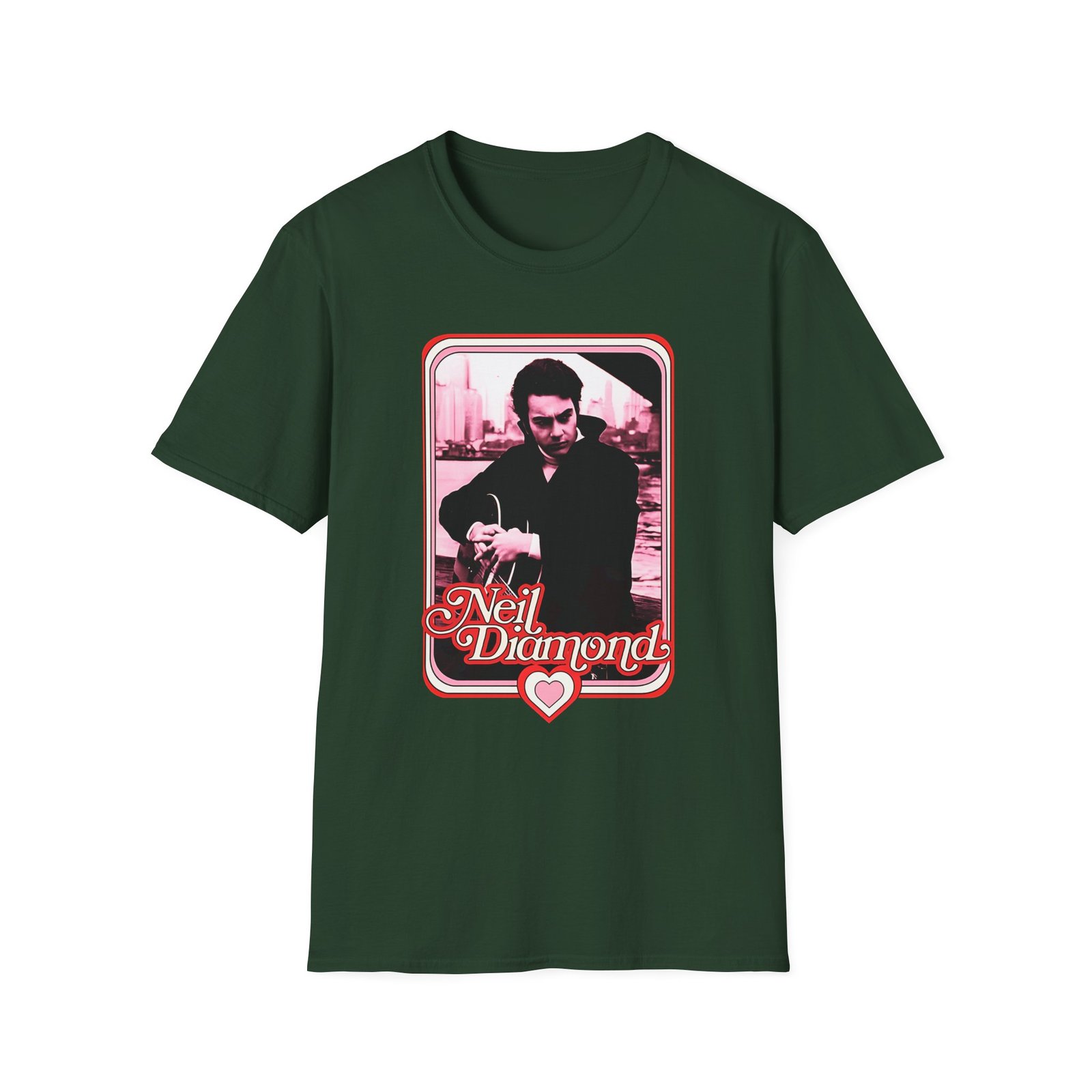 Neil Diamond Photo Unisex Softstyle T-Shirt