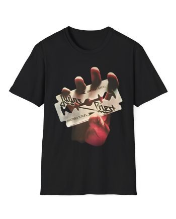 Judas Priest British Steel  Unisex Softstyle T-Shirt