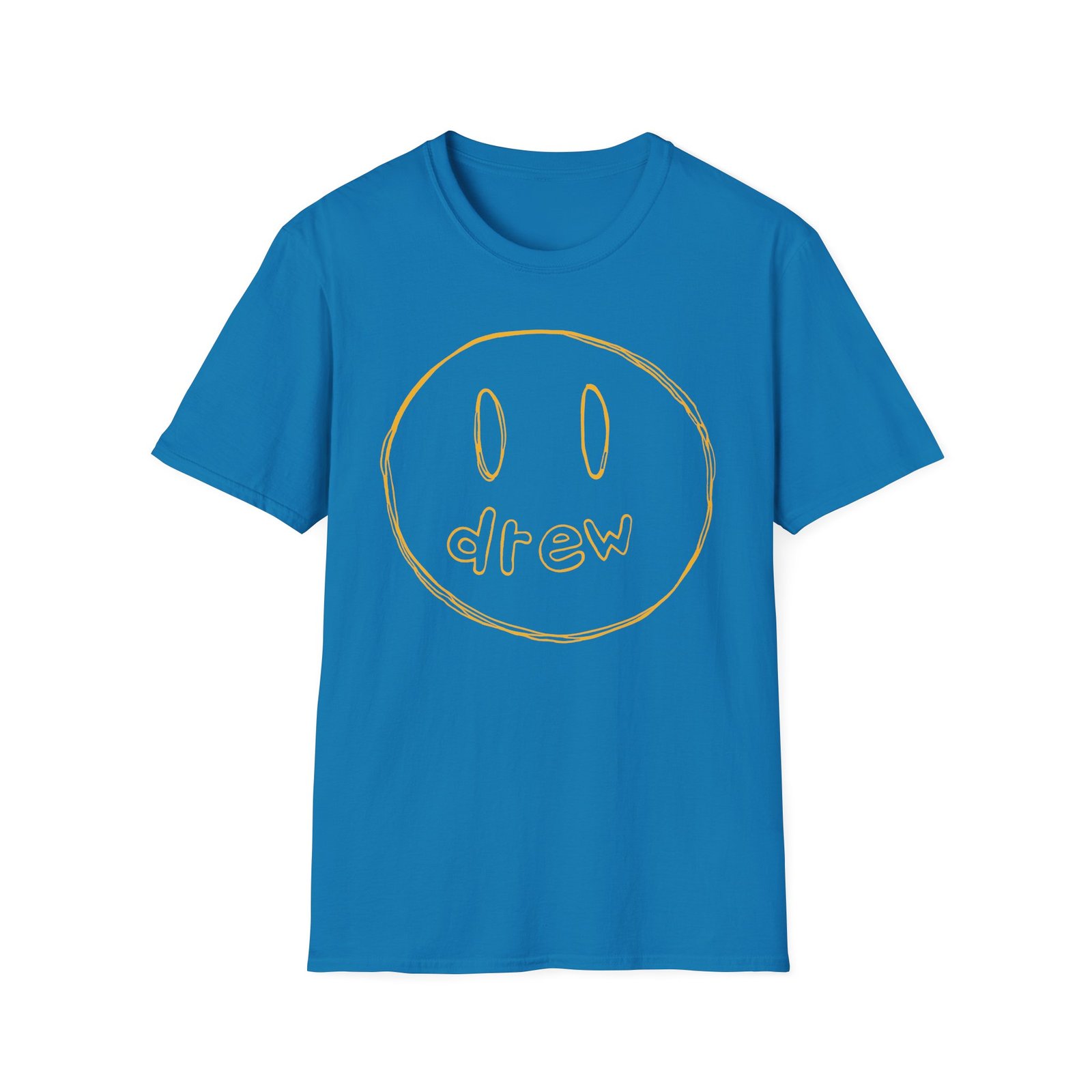 Drew Sketch Mascot Unisex Softstyle T-Shirt