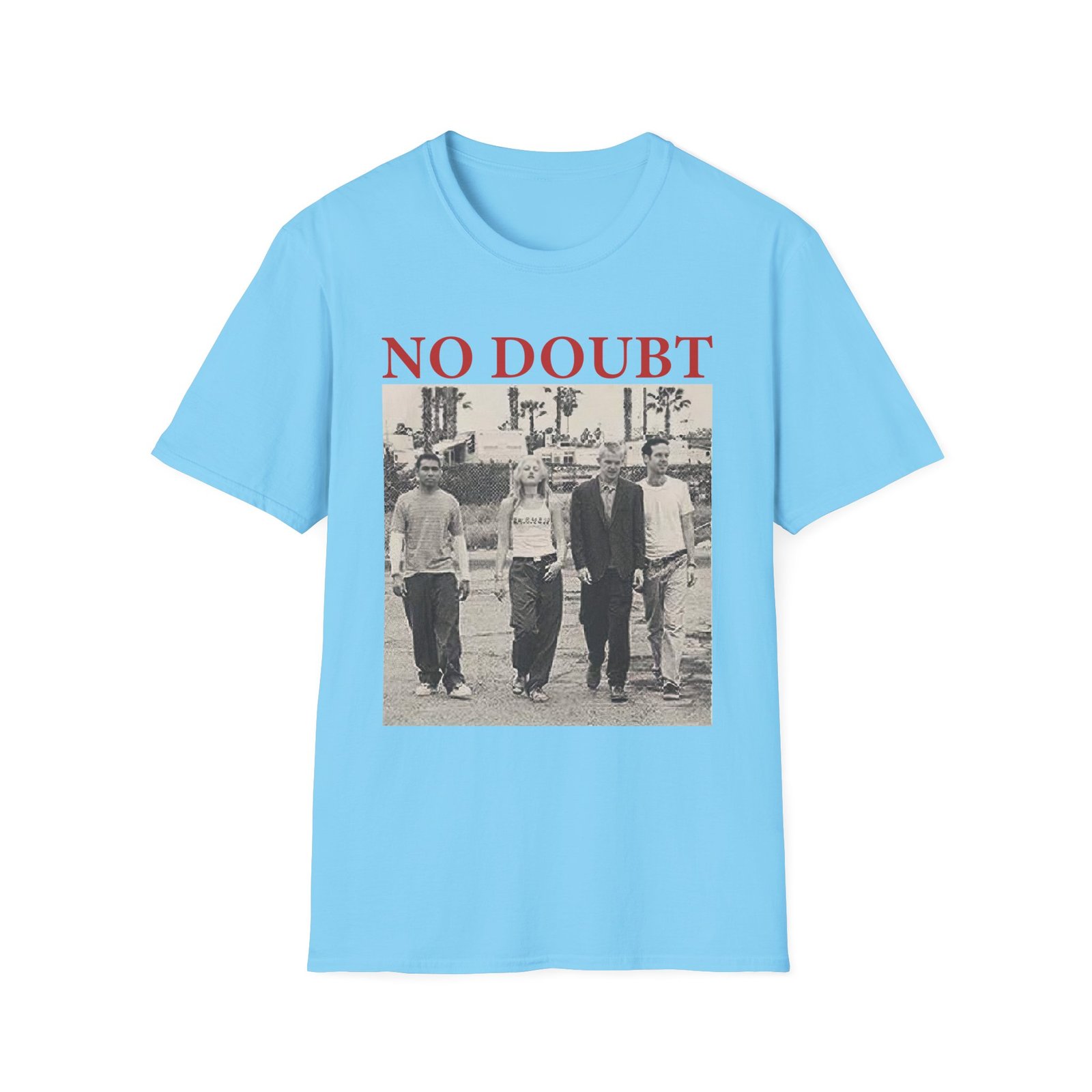 No Doubt Group Photo Unisex Softstyle T-Shirt