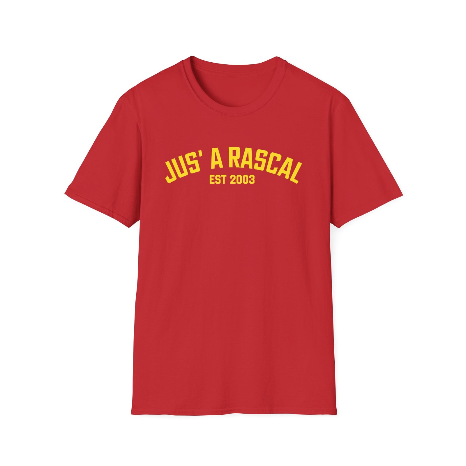 Dizzee Rascal Jus' a Rascal Unisex Softstyle T-Shirt