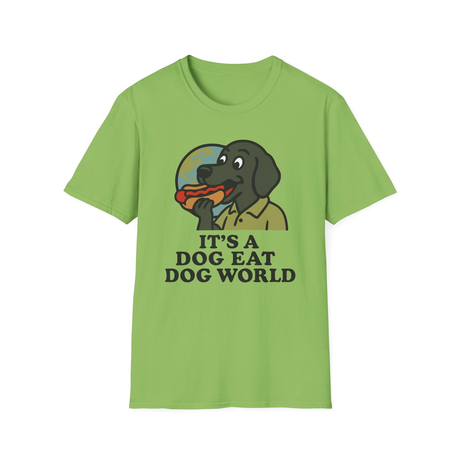Dog Eat Dog World Unisex Softstyle T-Shirt