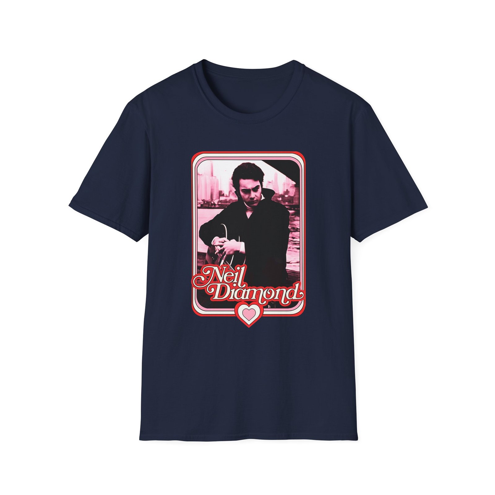 Neil Diamond Photo Unisex Softstyle T-Shirt