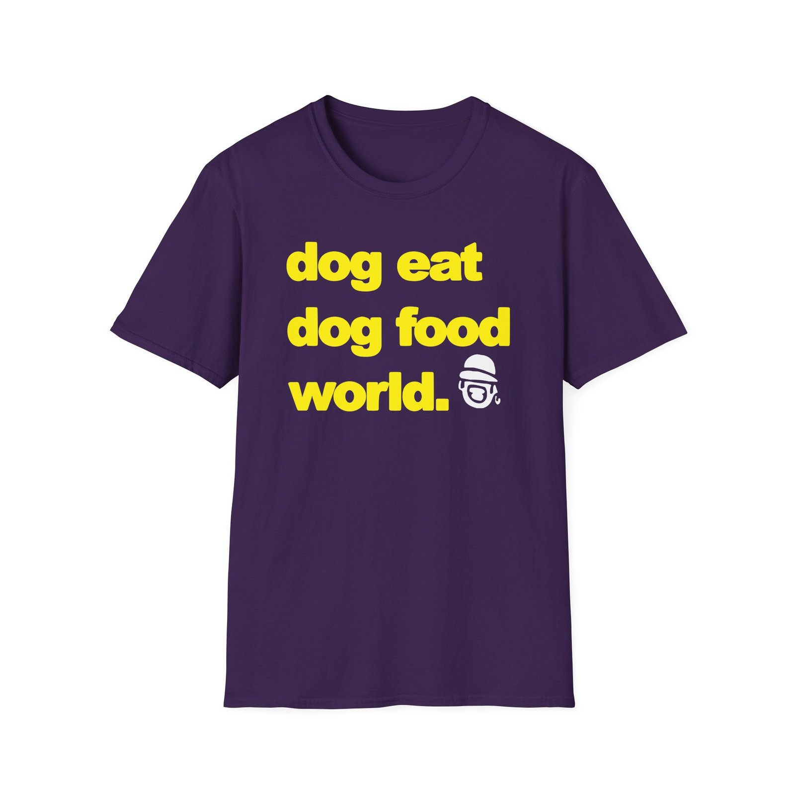 Dog Eat Dog Food World Unisex Softstyle T-Shirt