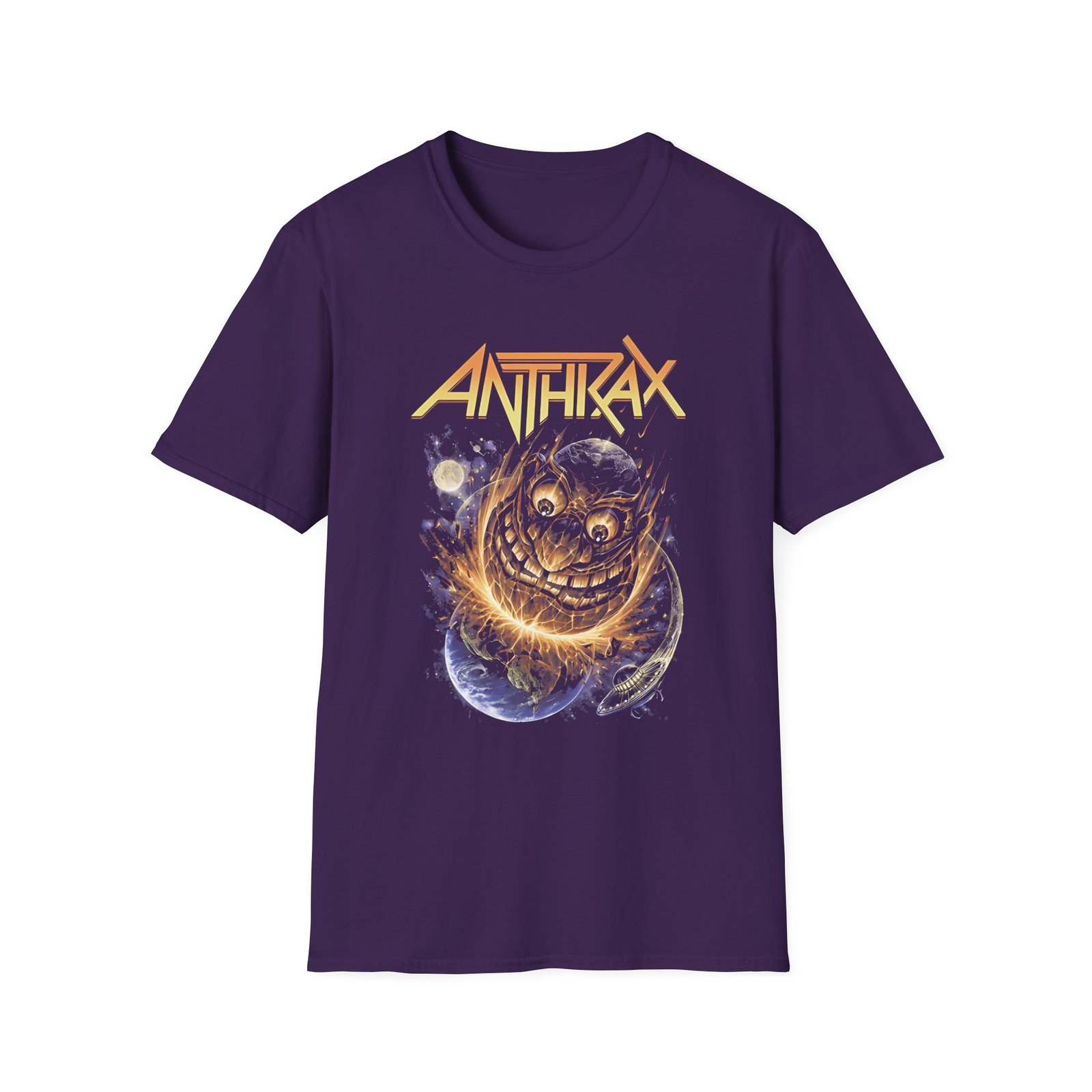 Anthrax Not World Unisex Softstyle T-Shirt