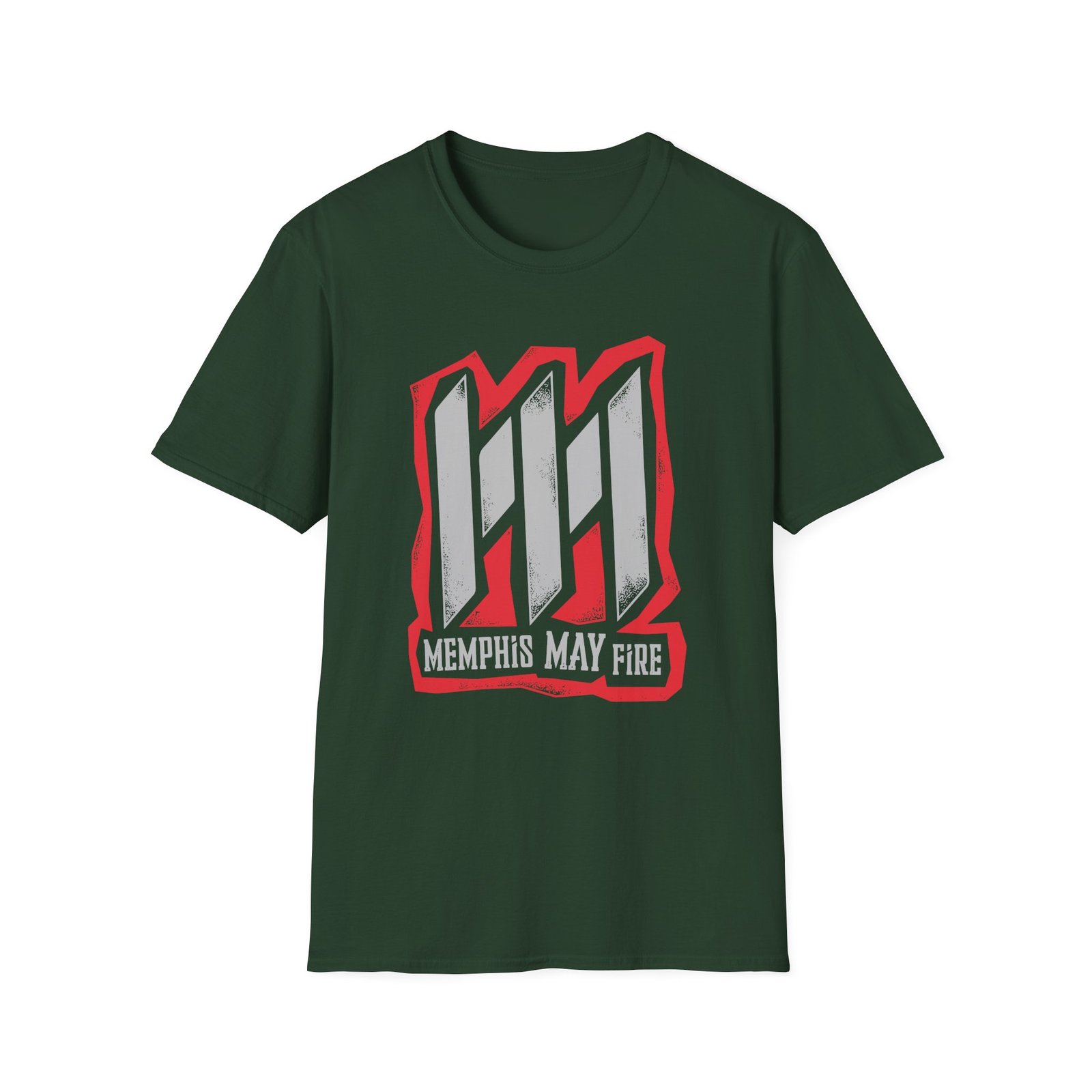 Memphis May Fire Punk M Unisex Softstyle T-Shirt