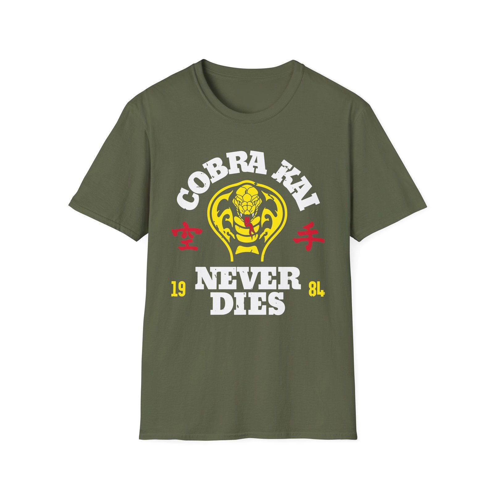 Cobra Kai Never Dies Unisex Softstyle T-Shirt