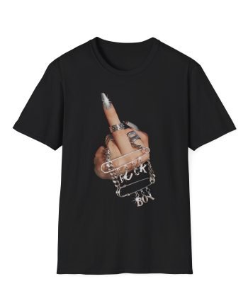 Dixie F*ck Boy Big Middle Finger Unisex Softstyle T-Shirt