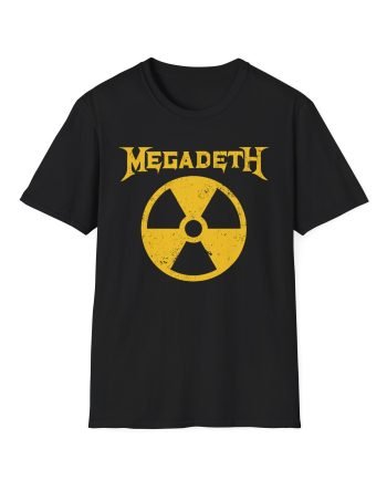 Megadeth Nuclear Symbol Unisex Softstyle T-Shirt