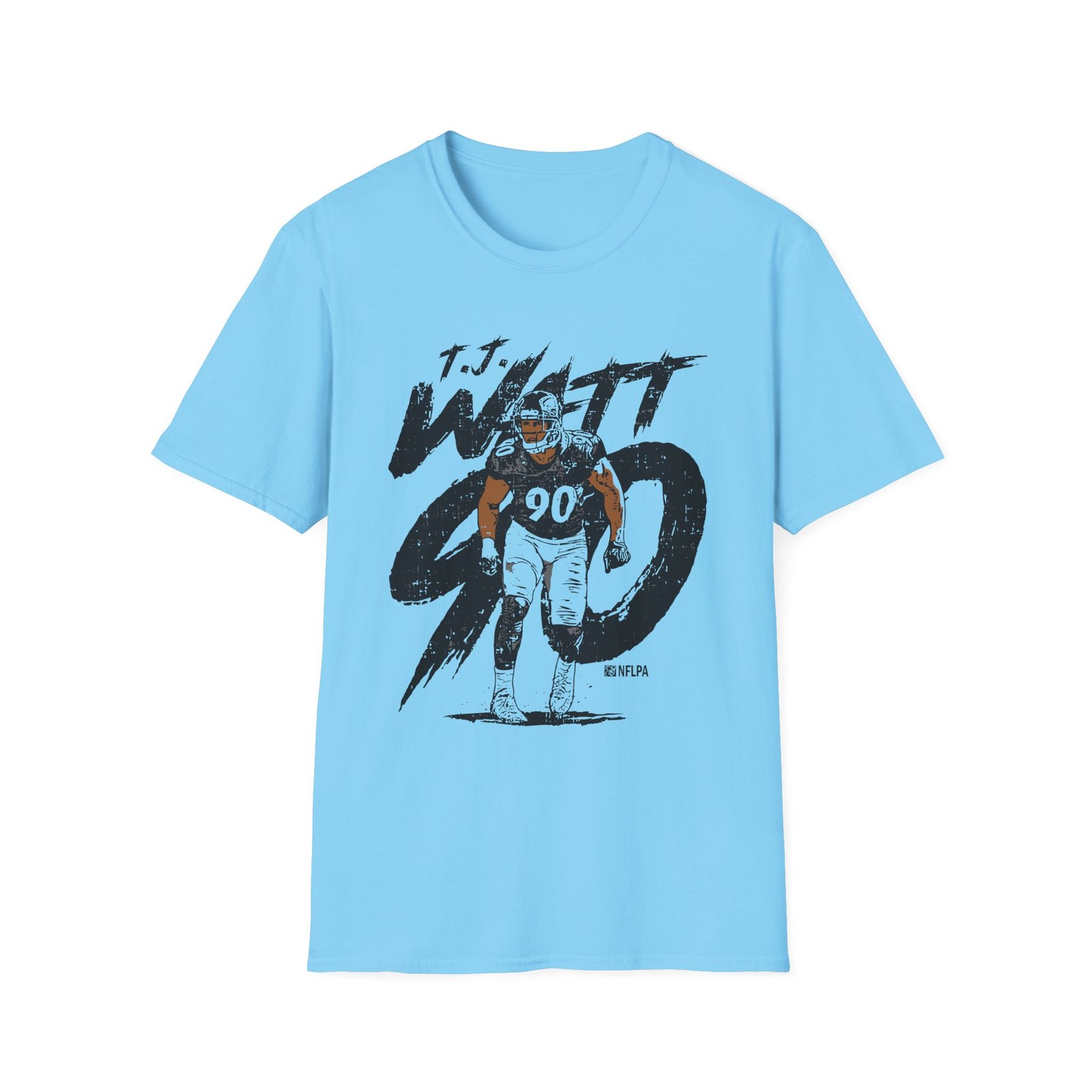 Tj Watt Rough Unisex Softstyle T-Shirt