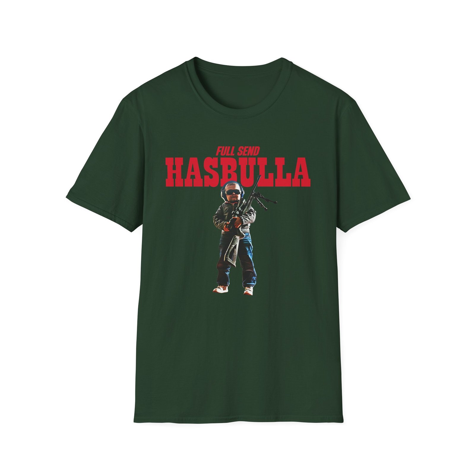 Full Send Hasbulla Sniper Unisex Softstyle T-Shirt