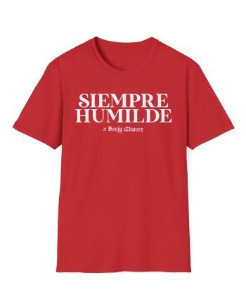 Benjy Chavez Siempre Humilde Unisex Softstyle T-Shirt
