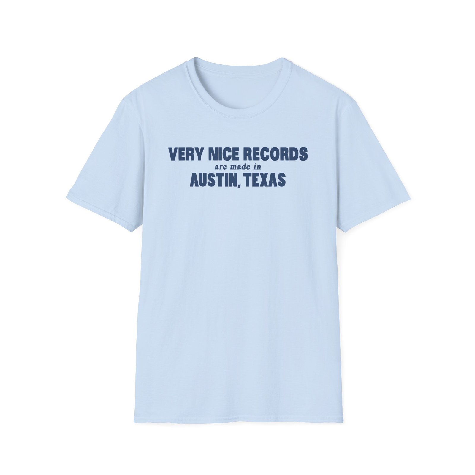 Dayglow Very Nice Records Unisex Softstyle T-Shirt