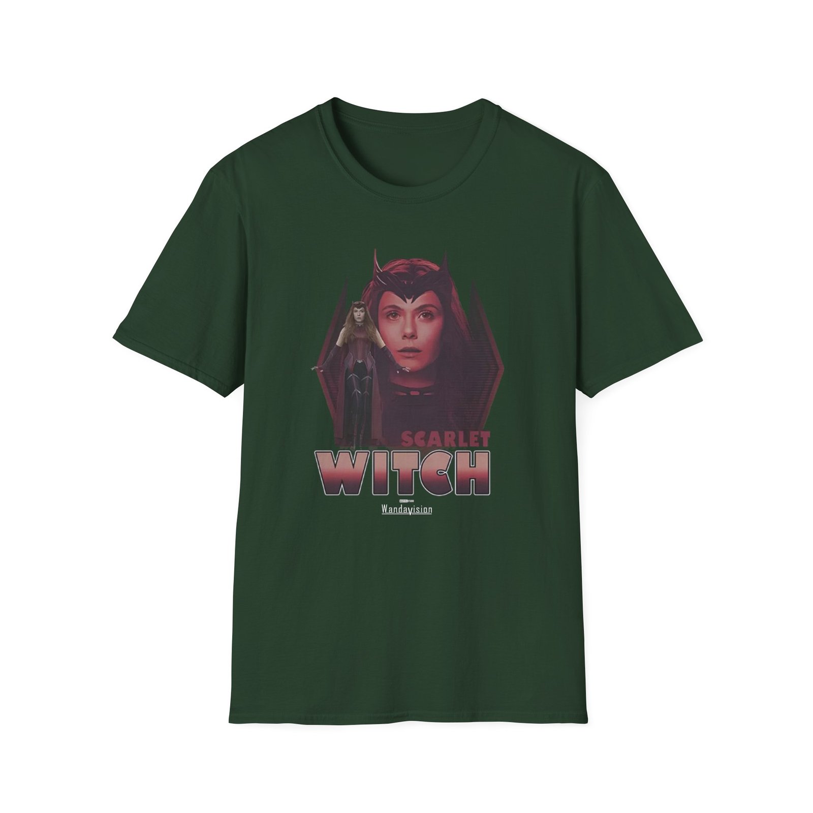 Marvel Wandavision Scarlet Witch Unisex Softstyle T-Shirt
