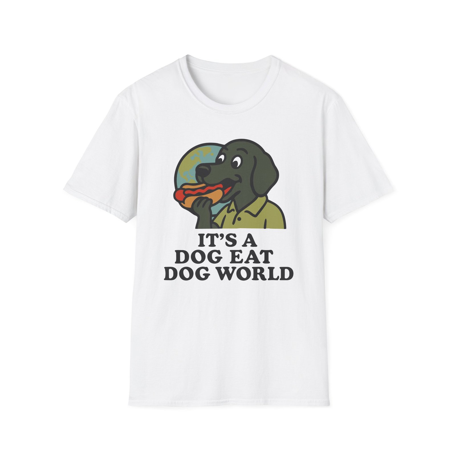 Dog Eat Dog World Unisex Softstyle T-Shirt