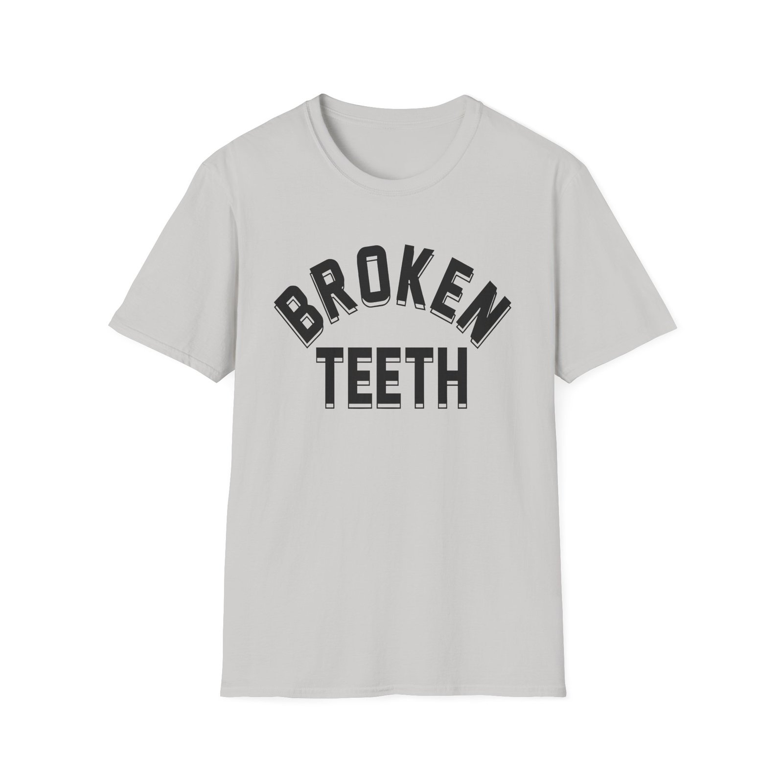 Broken Teeth Snake Unisex Softstyle T-Shirt