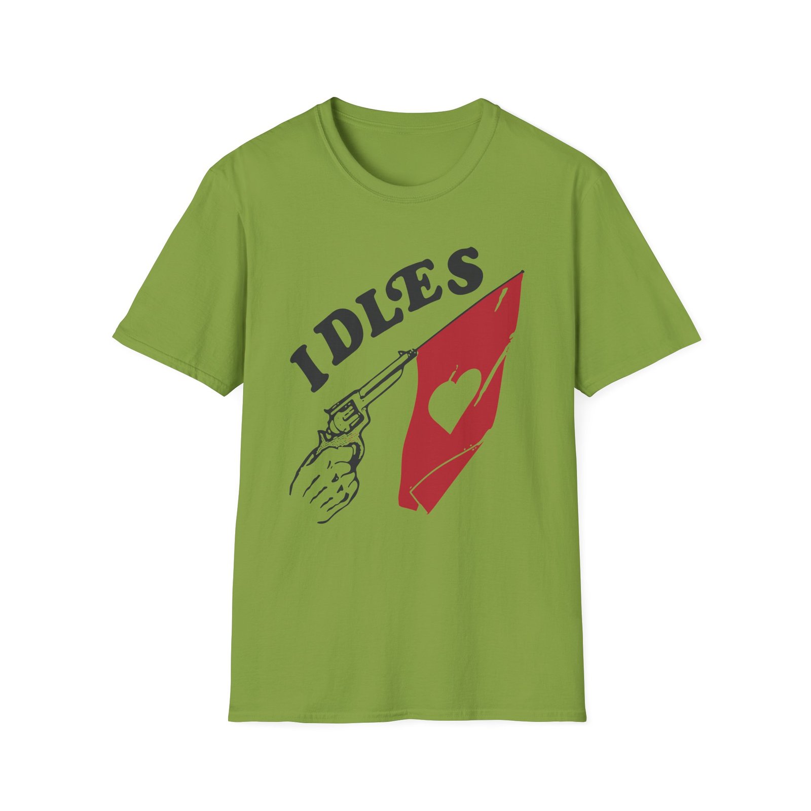 Idles Hearts Unisex Softstyle T-Shirt