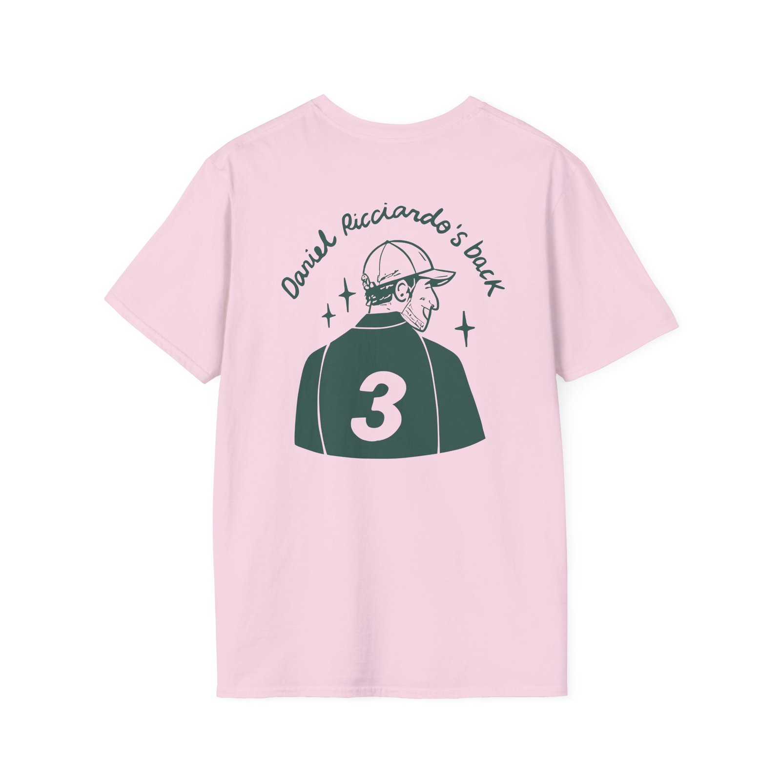 Daniel Ricciardo Dr3 Unisex Softstyle T-Shirt