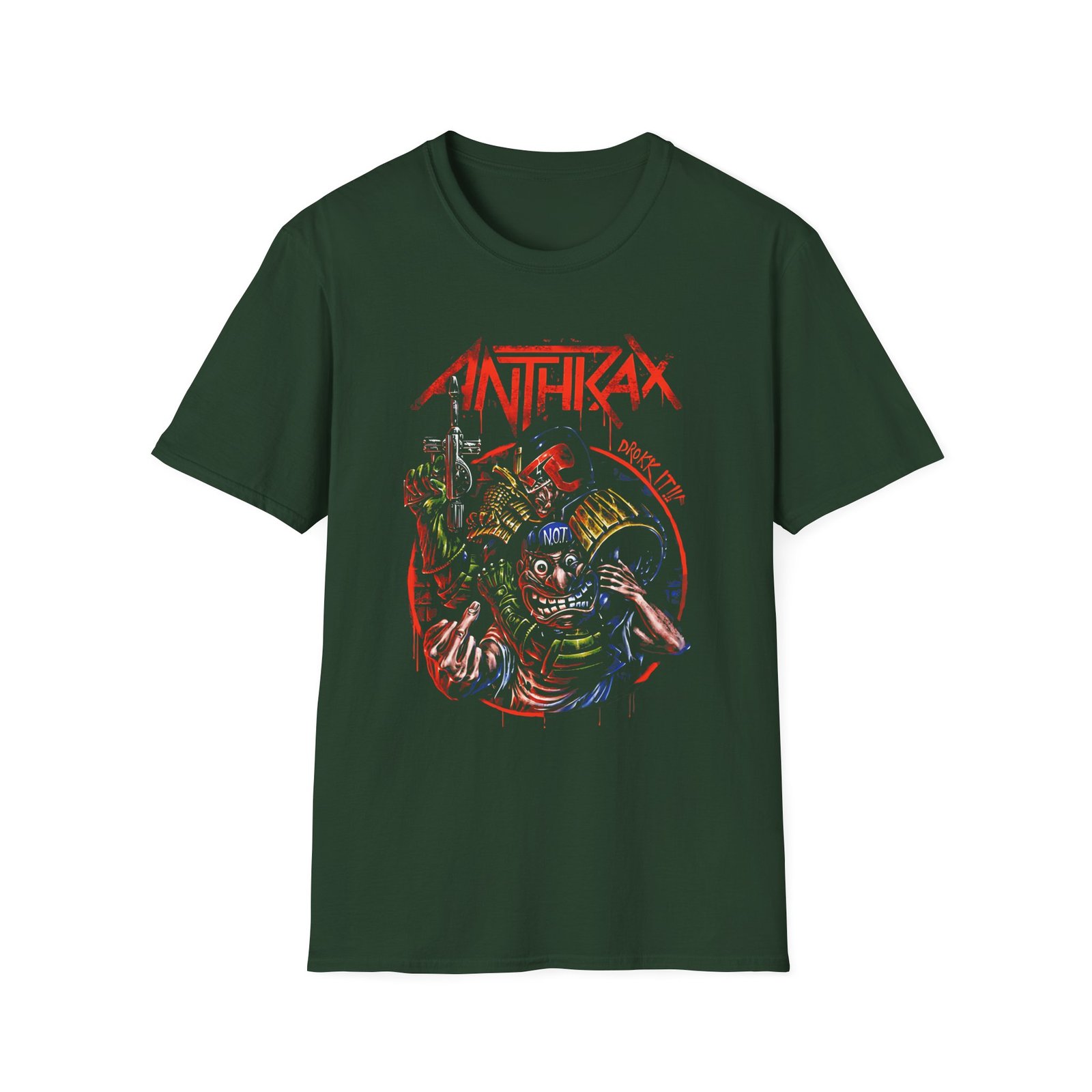Anthrax Drokk it Unisex Softstyle T-Shirt