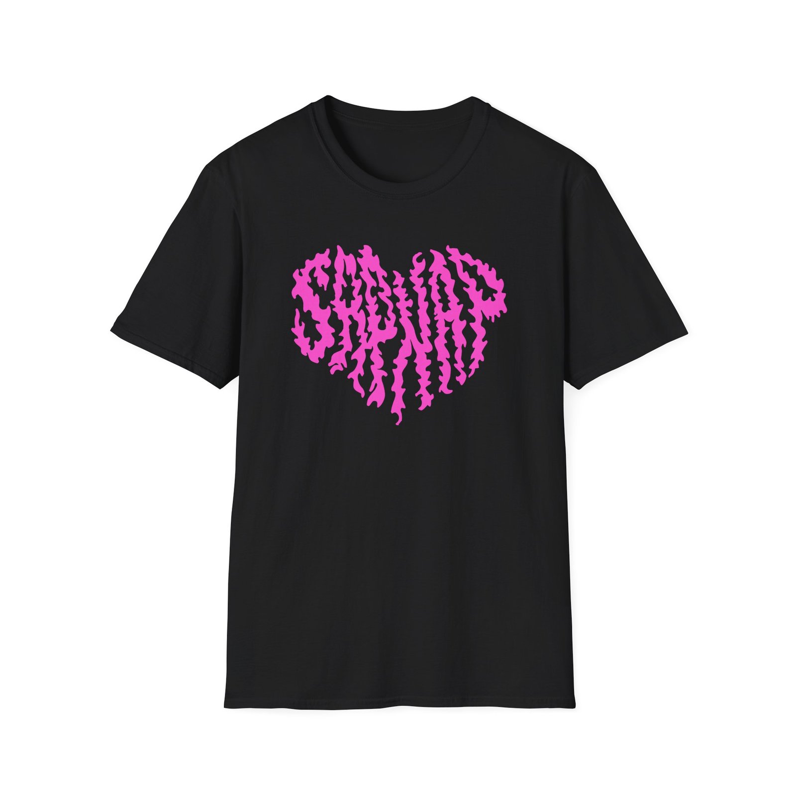 Sapnap Flame Name Heart Unisex Softstyle T-Shirt