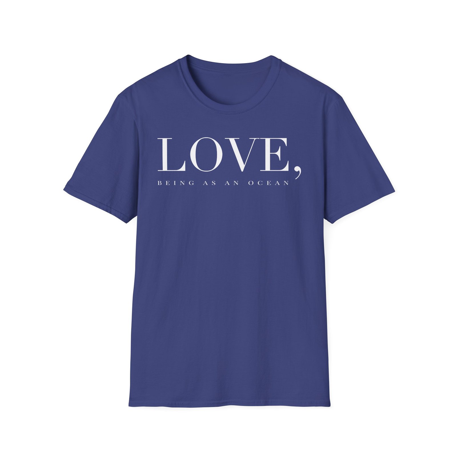 Being as an Ocean Love Unisex Softstyle T-Shirt