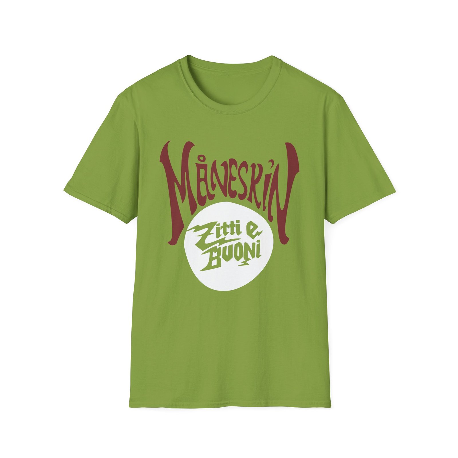 Maneskin Zitti e Buoni Unisex Softstyle T-Shirt