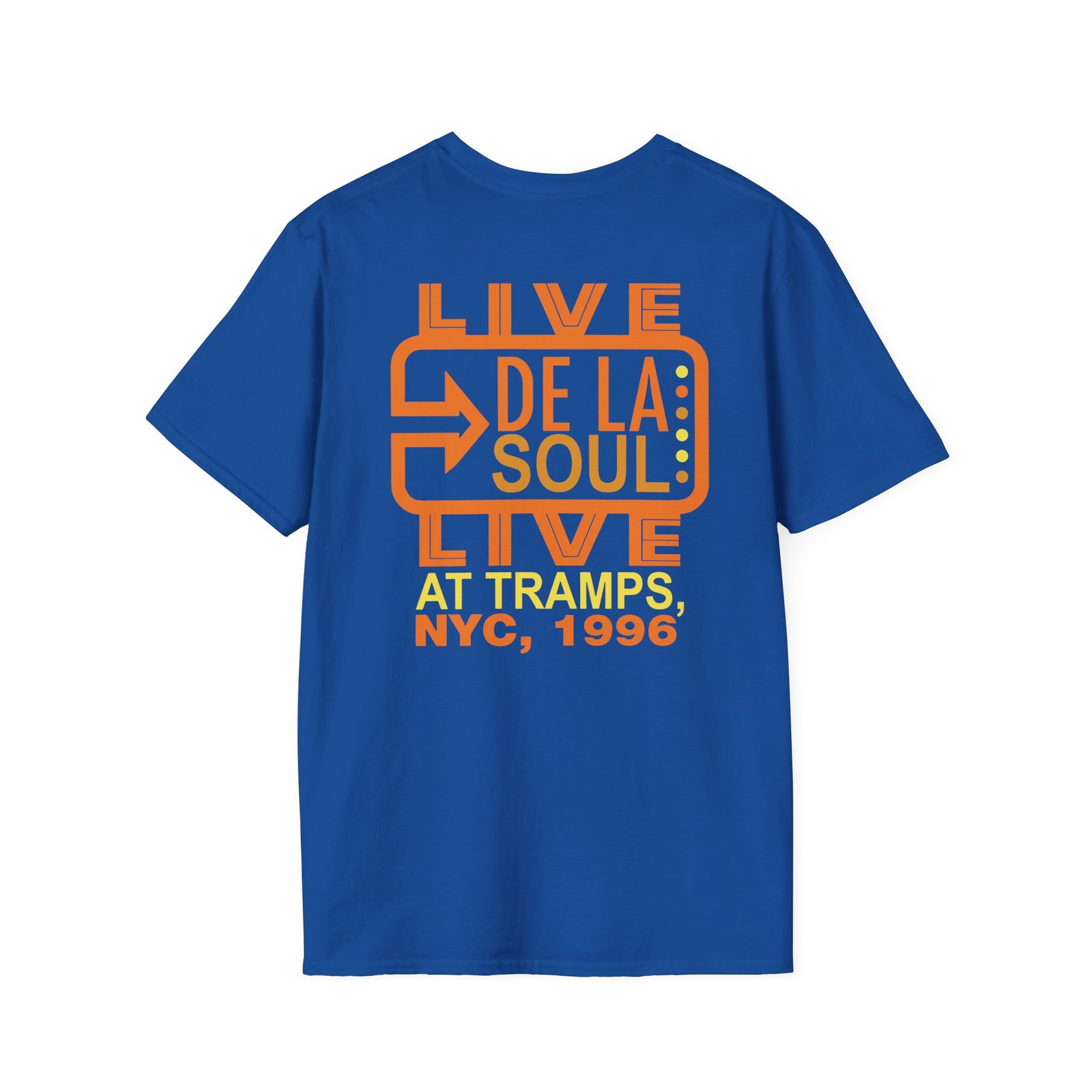 De La Soul Live at Tramps Unisex Softstyle T-Shirt