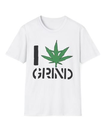 Brutal Truth I Weed Grind Unisex Softstyle T-Shirt