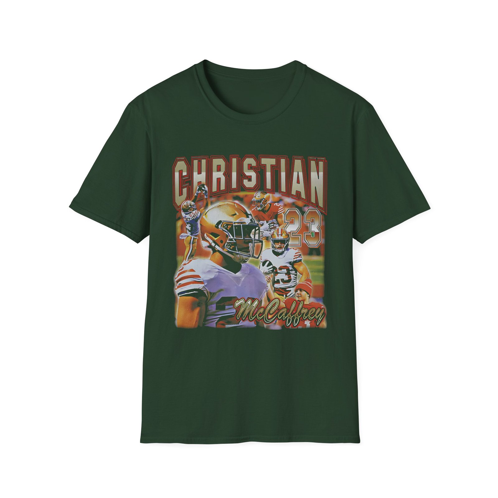 Christian Mccaffrey Unisex Softstyle T-Shirt